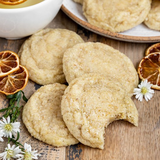 Vegan Chamomile Cookies