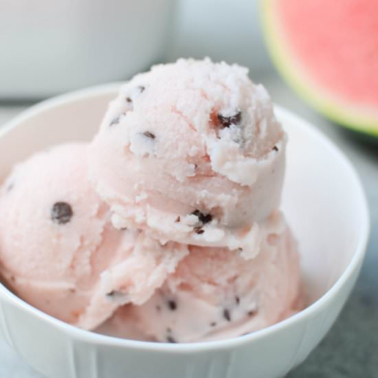 Homemade Watermelon Sherbet