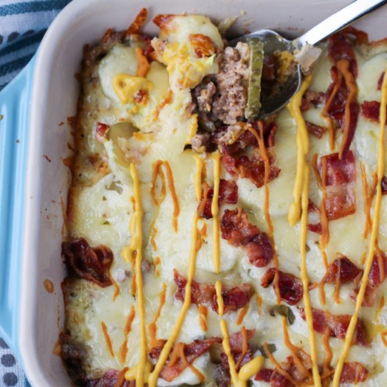 Bacon Cheeseburger Casserole