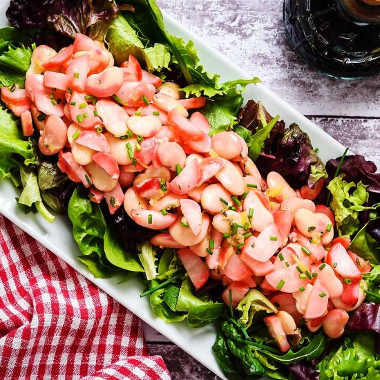 Vegan Butter Bean & Radish Salad