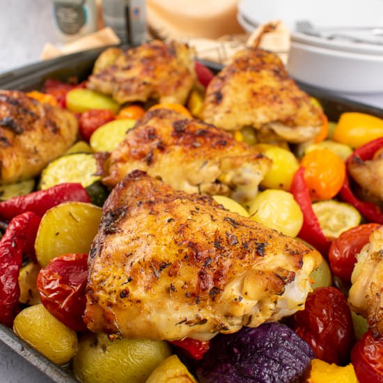 Lemon and Herb Chicken Traybake