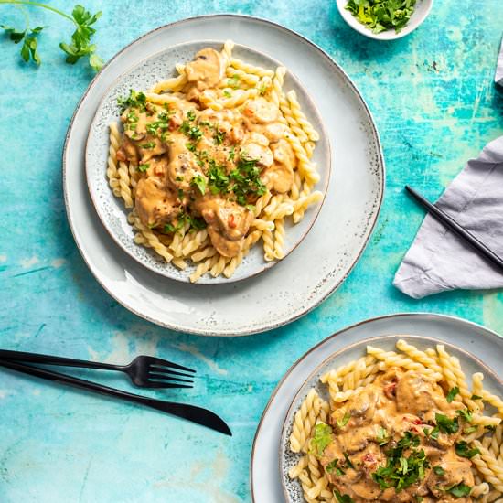 Hungarian Mushroom Paprikash