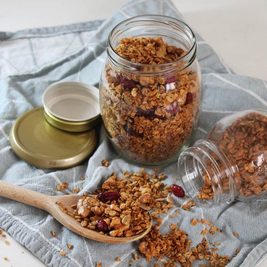 Homemade granola