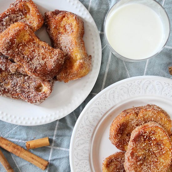 Torrijas, spanish french toast