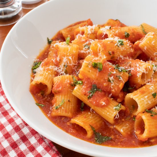 Rigatoni Arrabbiata