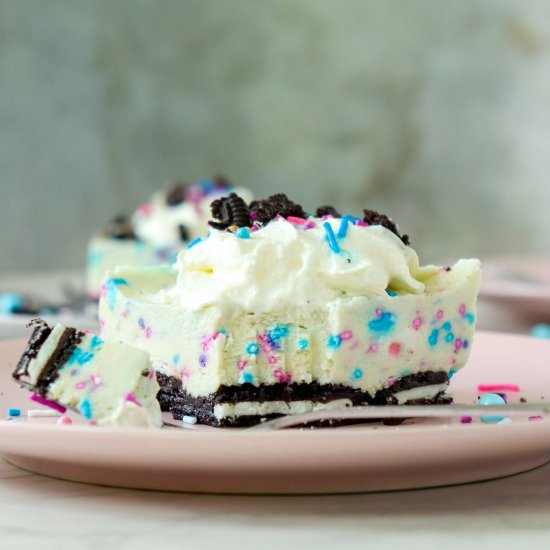 Funfetti Oreo Frozen Cheesecake