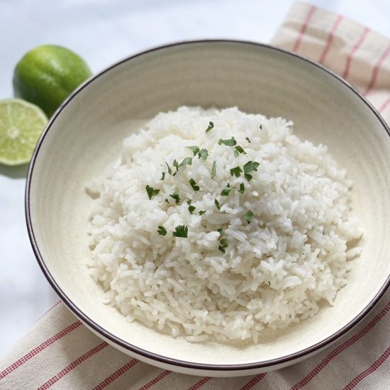 Coconut and Lime Rice