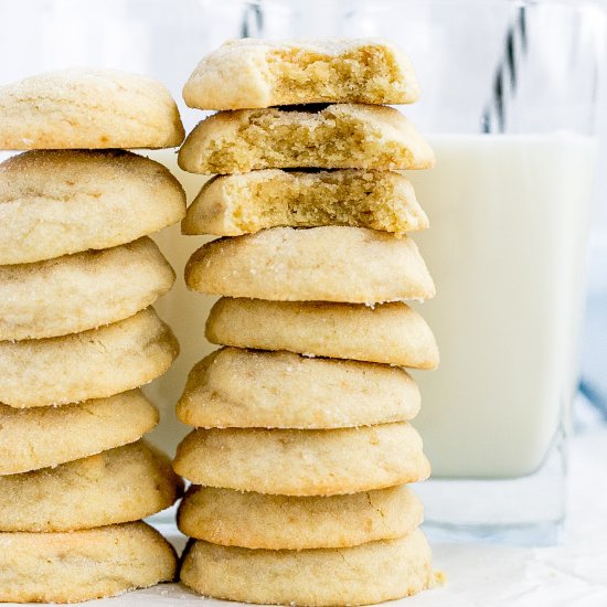 No-Butter Soft Sugar Cookies