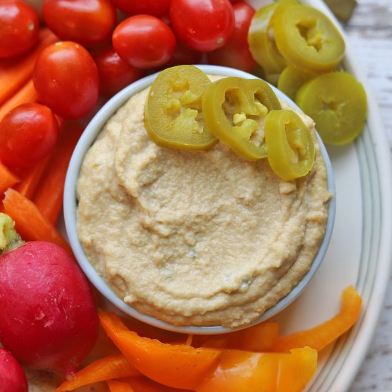 Jalapeno cashew cheese