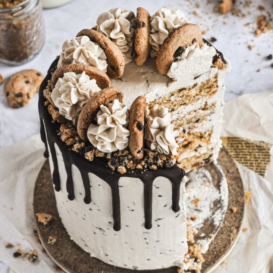 Chocolate Chip Cookie Cake