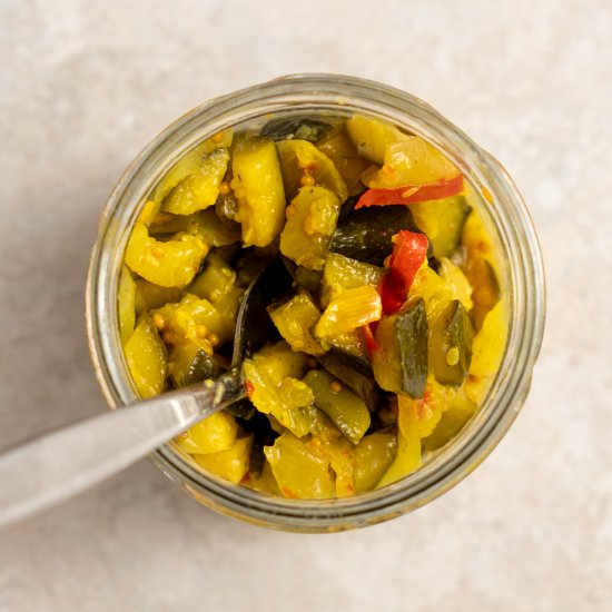 Sugar-Free Zucchini Relish