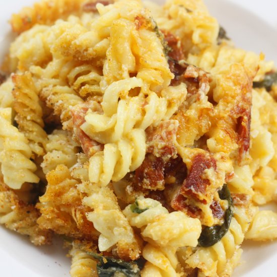 Chorizo Pasta Bake