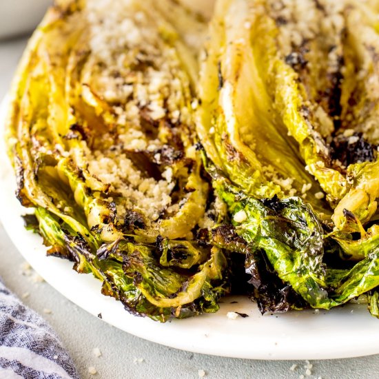 Grilled Romaine Lettuce