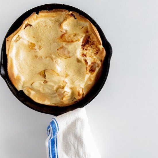 Cast Iron Apple Pancake