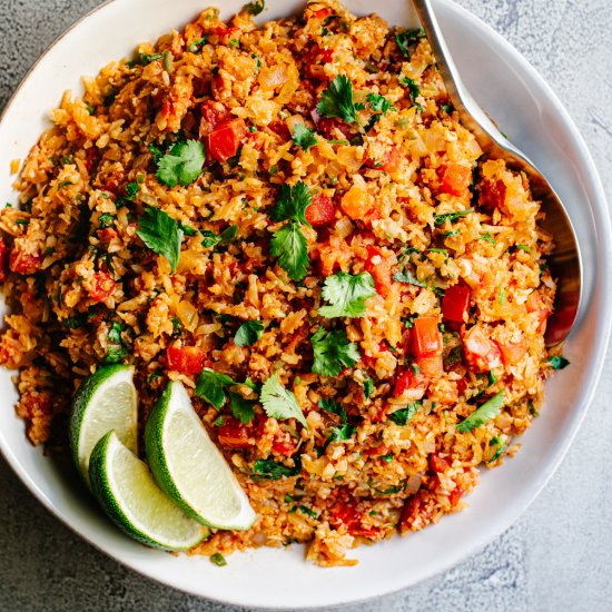 Mexican Cauliflower Rice