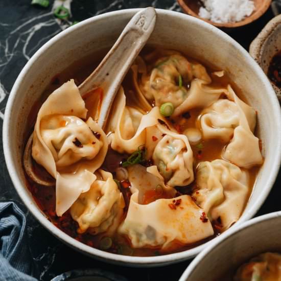 Vegan Wonton Soup