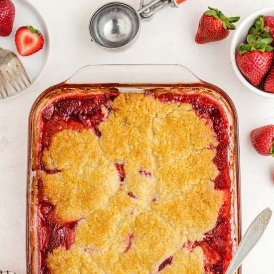 Strawberry Cobbler