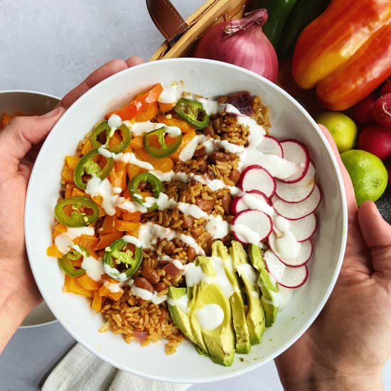 Vegan Burrito Bowl