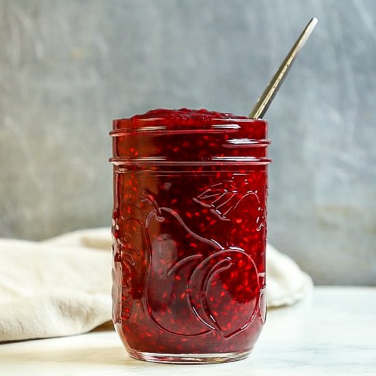 2-Ingredient Raspberry Sauce