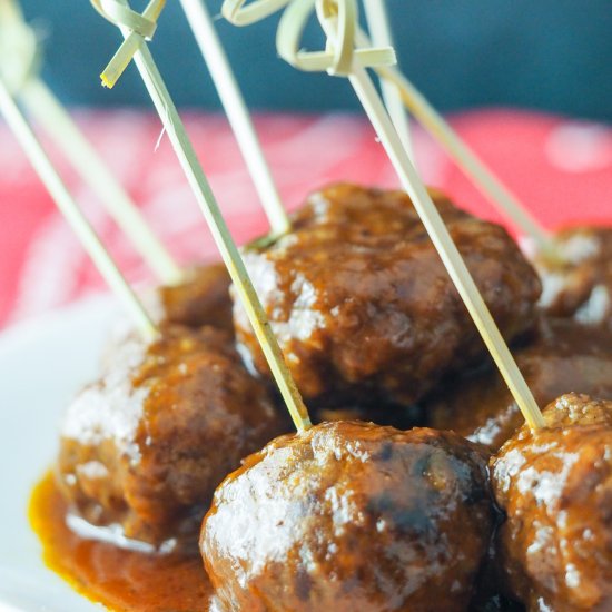 Instant Pot BBQ Meatballs