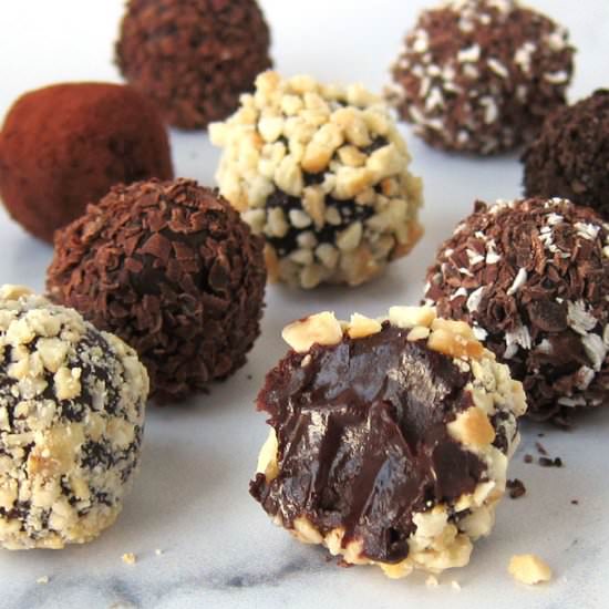 Homemade Chocolate Truffles