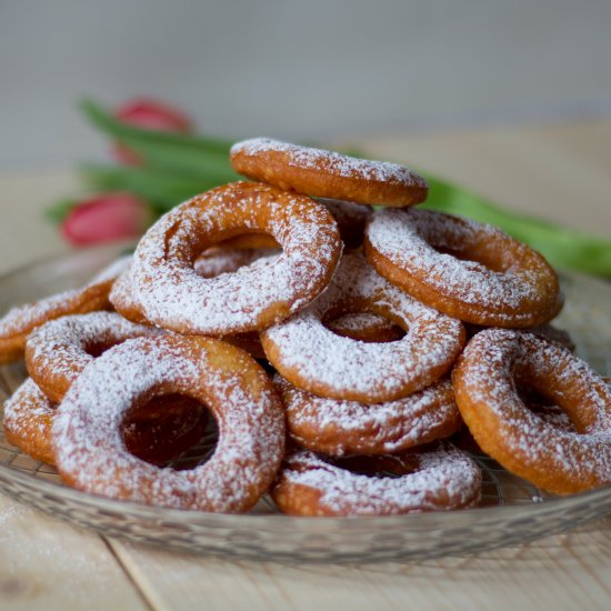 Sweet quark cheese rings