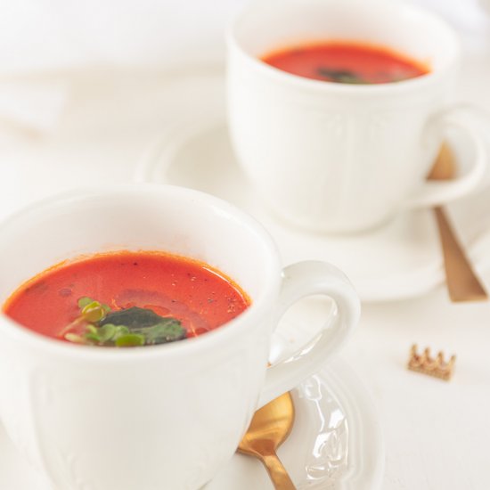 Vegan tomato soup