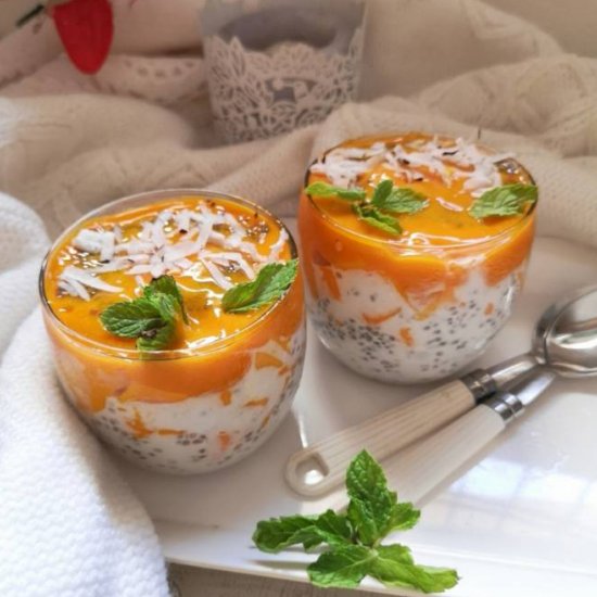 Mango Chia Pudding