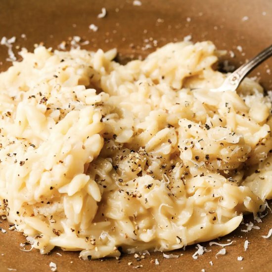 Cacio e Pepe Orzo