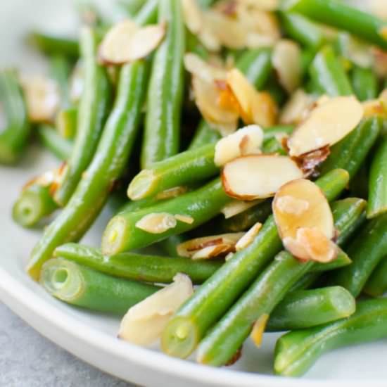 Green Bean Almondine