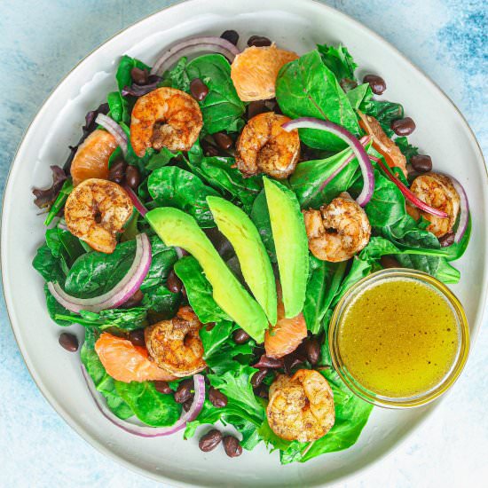 Broiled Shrimp & Citrus Salad