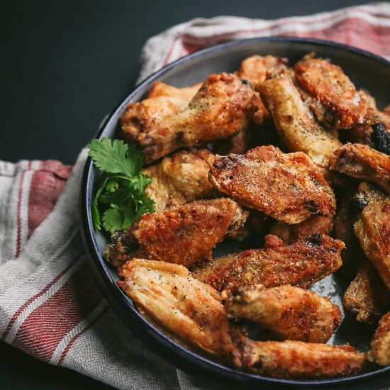 Salt and Vinegar Chicken Wings