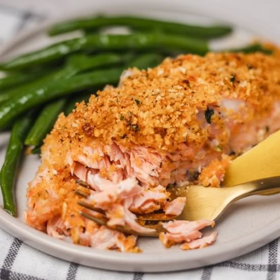 Parmesan Crusted Salmon