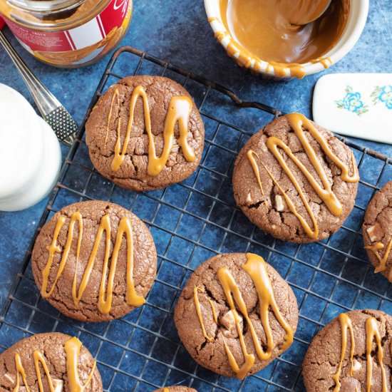 Chocolate Biscoff Cookies