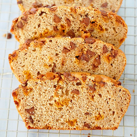 Cinnamon chocolate chip bread