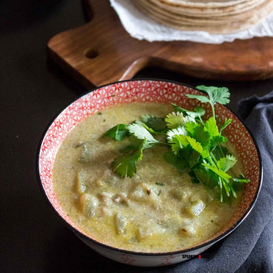 Squash in Yogurt Curry