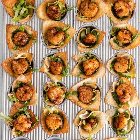 Shrimp Taco Bites