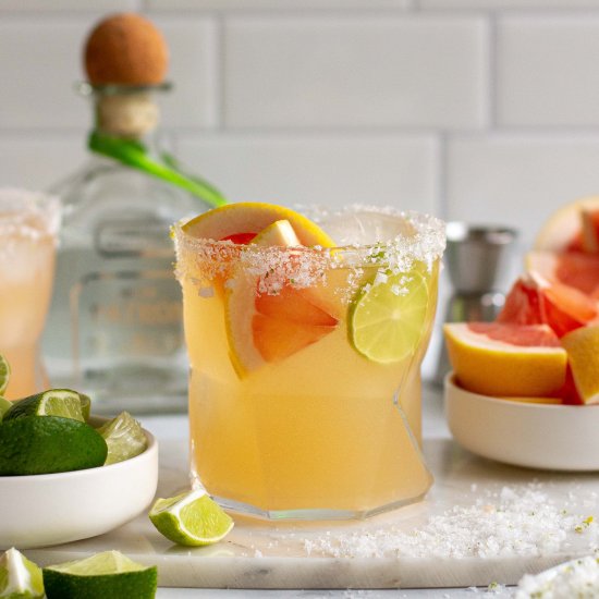 Grapefruit Tequila Margarita