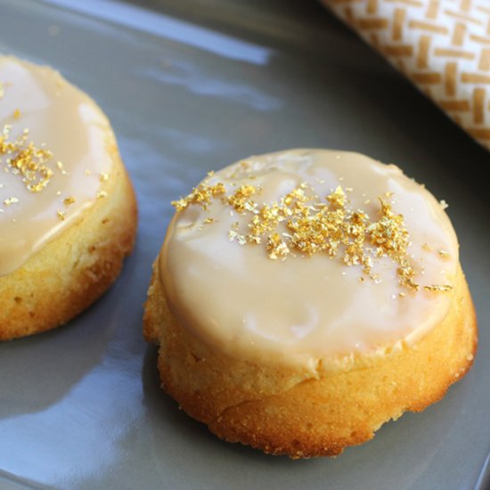 Meyer lemon tea cakes