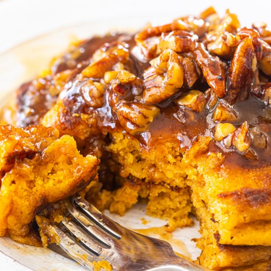 Sweet Potato Buttermilk Pancakes