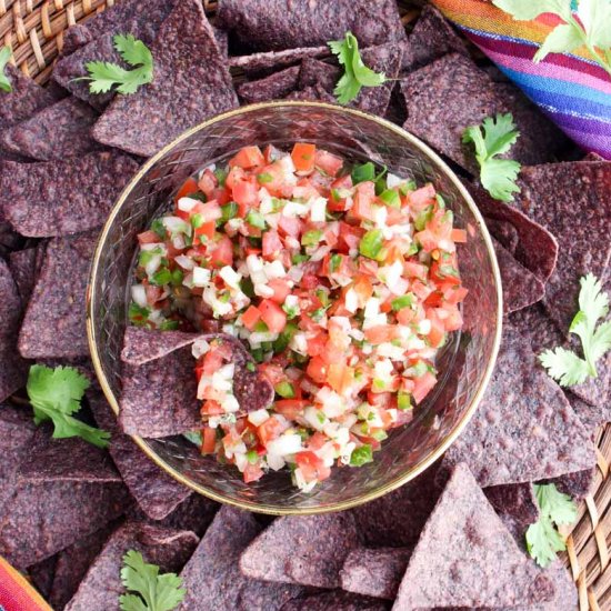 Homemade Pico de Gallo