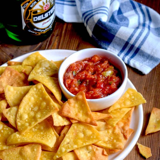 Easy Homemade Tortilla Chips