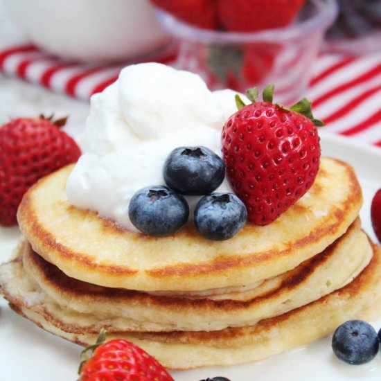 Tres Leches Pancakes