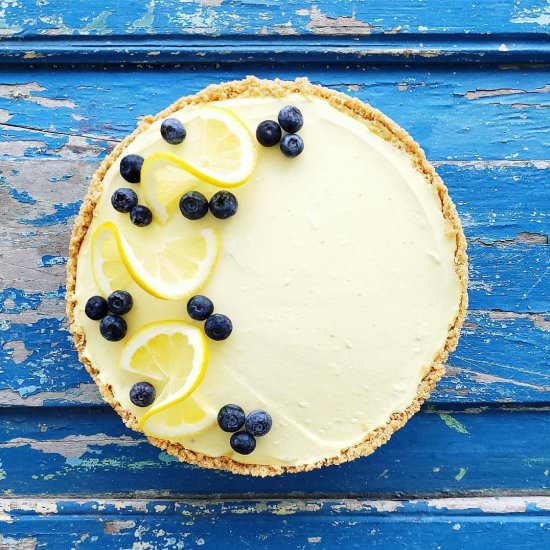 No Bake Lemon Cheesecake