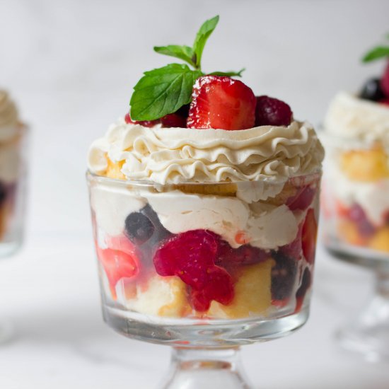 Summer Berry Trifle