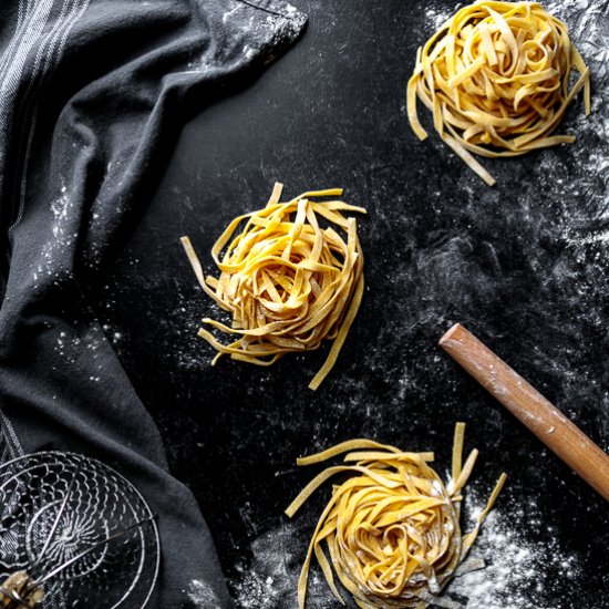 Homemade Semolina Pasta Dough