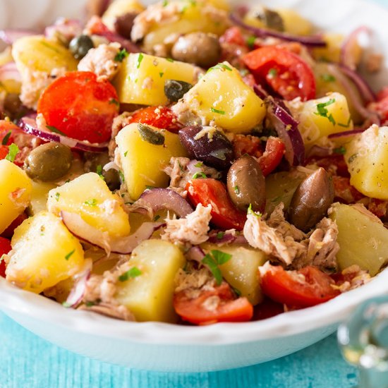 Italian Tuna Potato Salad