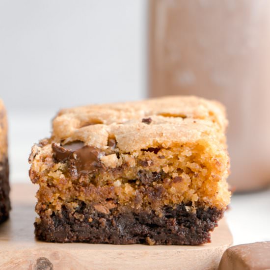 Salted Caramel Brookies