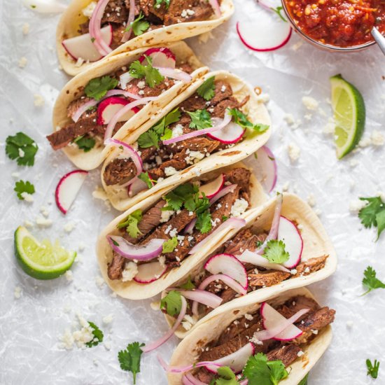 Grilled Steak Street Tacos