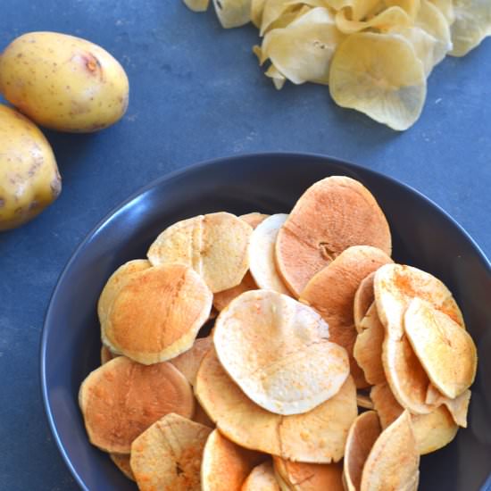 Sun-Dried Potato Chips (Wafers)